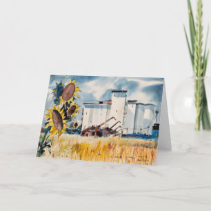 Grain Elevator, Kansas   Robert Johnson Kort