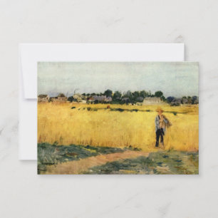Grain Fält (av Berthe Morisot) Kort