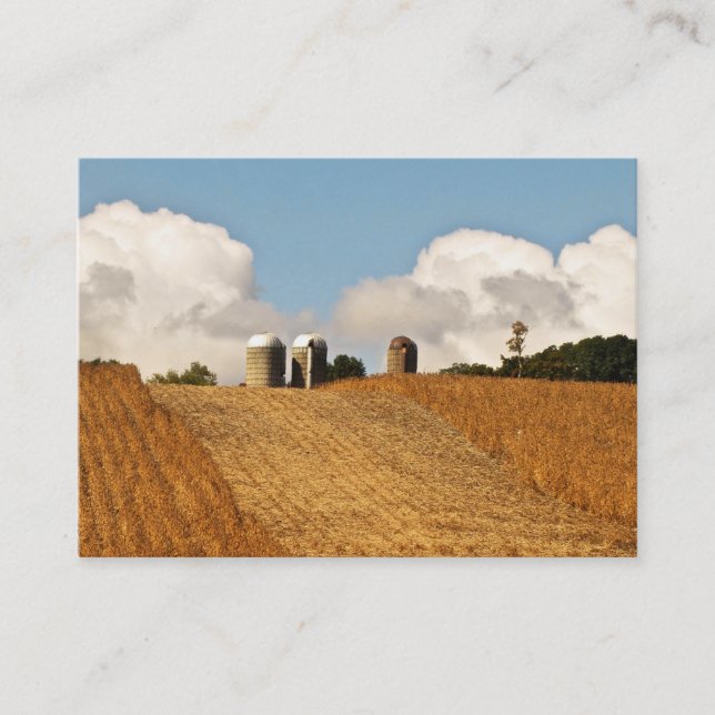 Grain Harvest ATC Visitkort (Framsida)