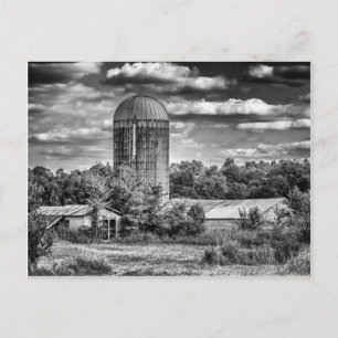 Grain Silo - Temple Backe, KY Vykort