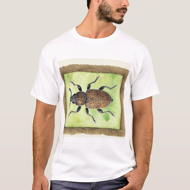 Grain weevil 270924IREF227 - Watercolor T Shirt (Framsida)