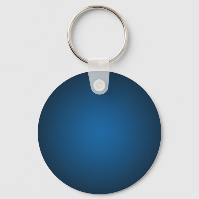 Grainy Blue-Black Vignette Nyckelring (Framsida)