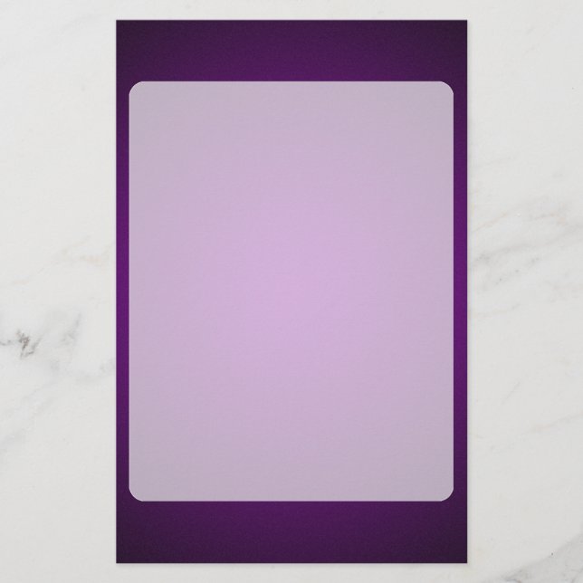 Grainy Lila-Black Vignette Brevpapper (Framsida)