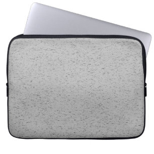 Grainy Plain Grått Färg Design Laptop Fodral