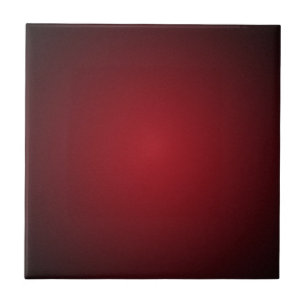 Grainy Red-Black Vignette Kakelplatta