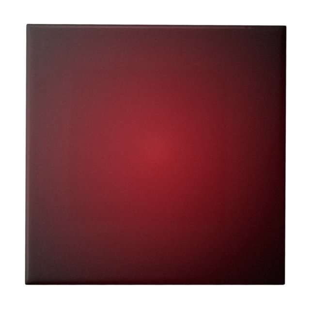 Grainy Red-Black Vignette Kakelplatta (Framsidan)