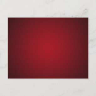 Grainy Red-Black Vignette Vykort
