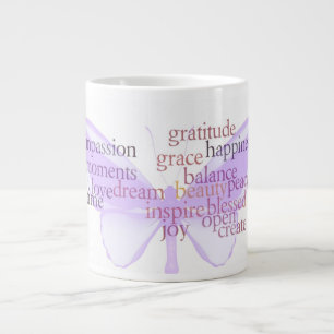 Graitud Butterfly Mugg Jumbo Mugg
