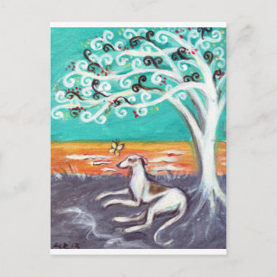 Graktsam Greyhound Vykort