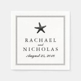 Graktsam stjärnfisk | BRÖLLOP Pappersservett