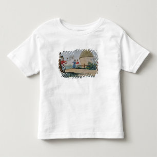 Gräl som slåss en duell t shirt