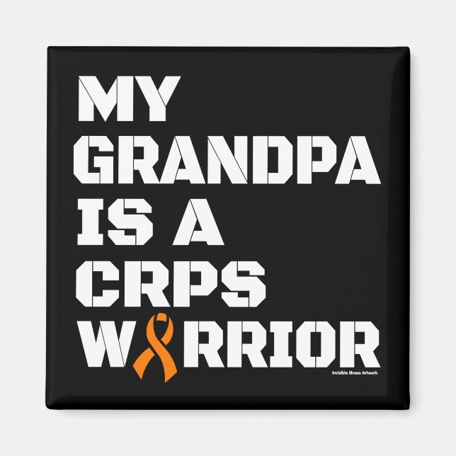 Grålare/block/Grandpa...CRPS Magnet (Framsidan)