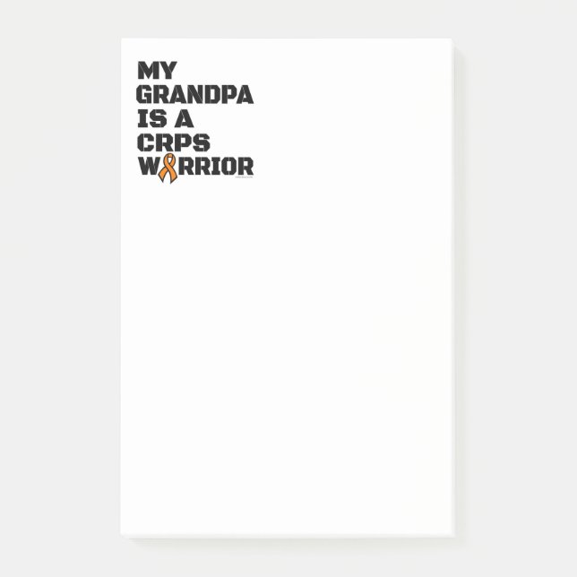 Grålare/block/Grandpa...CRPS Post-it Block (Framsida)