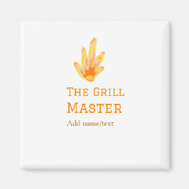 Grålkastaren lägger till namn text som kokar bäst  magnet