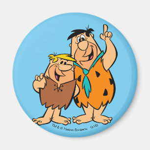 Grälspillror- och Fred Flintstone Magnet