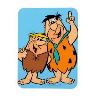 Grälspillror- och Fred Flintstone Magnet