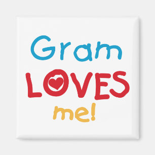 Gram Kärlek Me T-tröjor och presenter Magnet