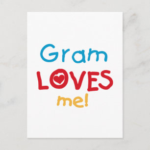 Gram Kärlek Me T-tröjor och presenter Vykort