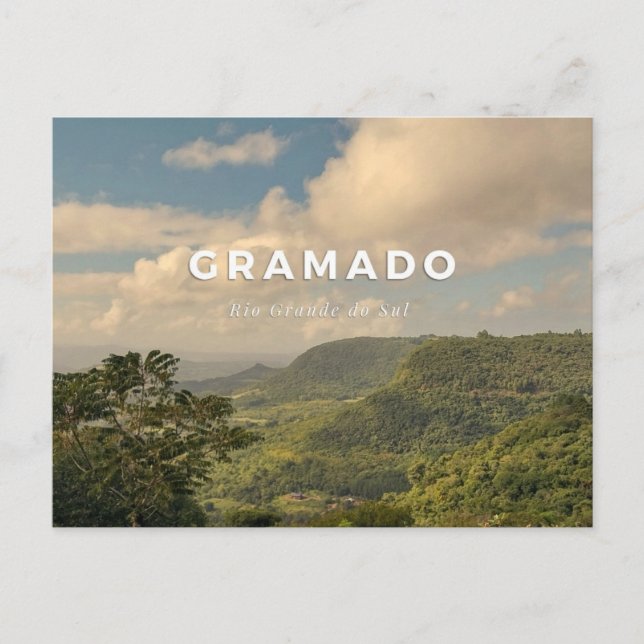 Gramado - Rio Grande do Sul Vykort (Framsida)