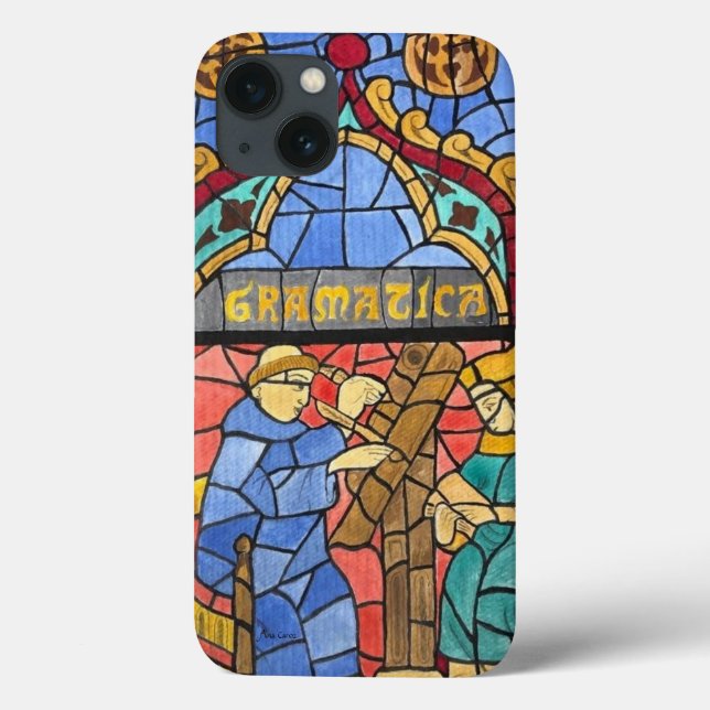 Gramatica Stained-Glass Window iPhone / iPad case (Baksida)