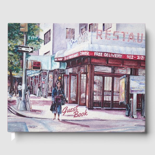 Gramercy Coffee Corner Gästböcker (Framsida)