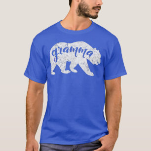 Gramma Bear Family Grandma Grandmamma Kärlek Distr T Shirt