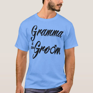 Gramma för Möhippa av matchande Bröllopsfest i gro T Shirt