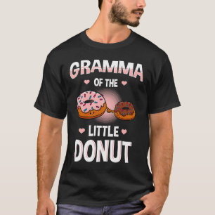 Gramma of the Little Donut Gender Reveal Announcem T Shirt