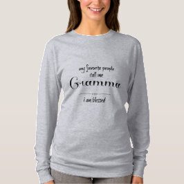 Gramma (svart text) t shirt