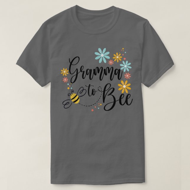 Gramma to Bee, meddelande om akut Gravid för Gra T Shirt (Design framsida)