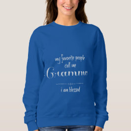 Gramma (vit text) t shirt