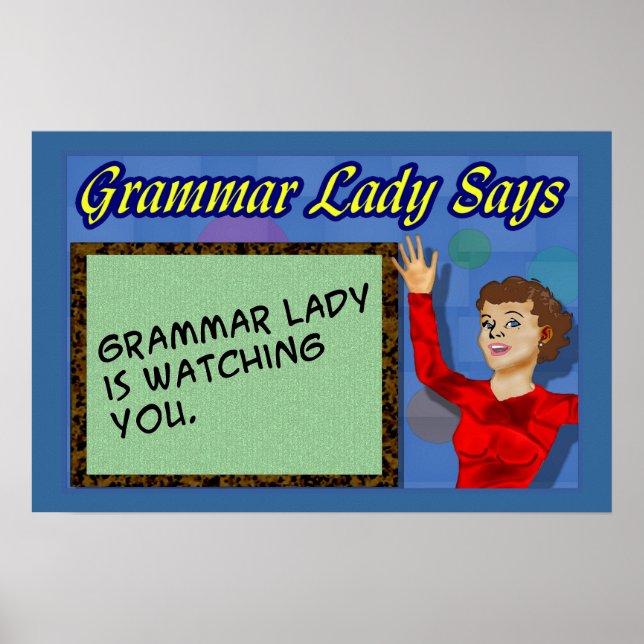 Grammar Dam Poster (Framsidan)