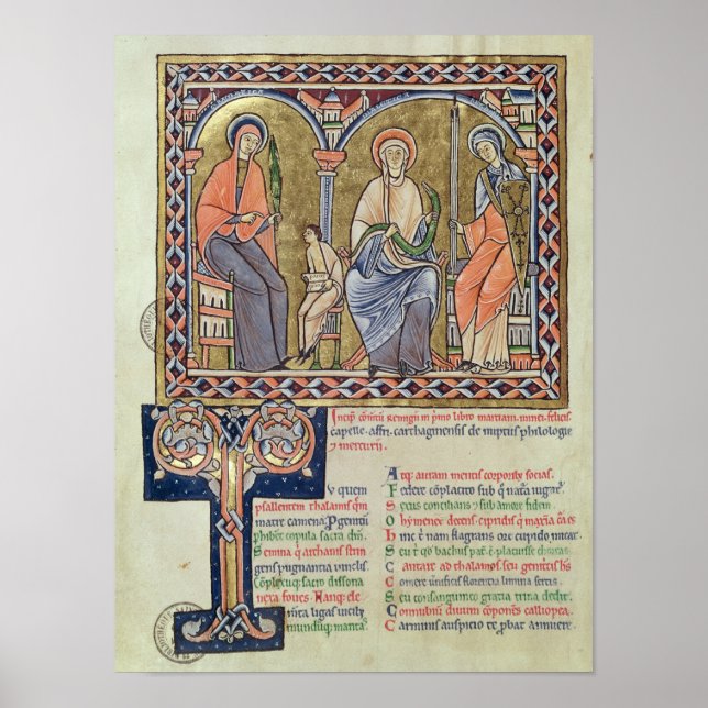 Grammar, Dialect och retorik från Satyricon Poster (Framsidan)