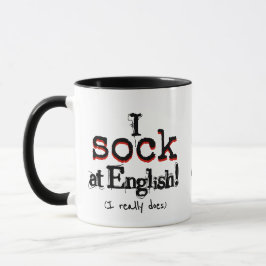 Grammar Humor and Coffee Funny Grammar Nerd Mug Mugg
