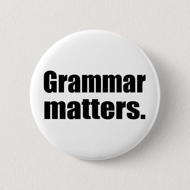 Grammar Matters | Språkkunskaper Knapp (Framsida)