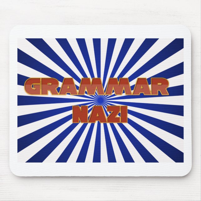 Grammar Nazi Musmatta (Framsidan)