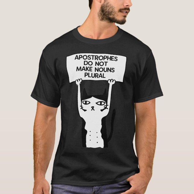 Grammar Nerd T Shirt (Framsida)