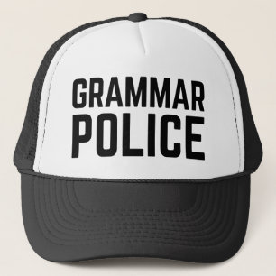 Grammar Police Keps