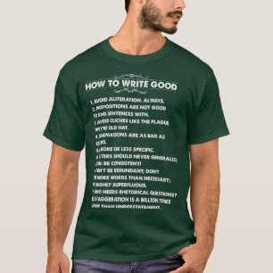 Grammar Pun Funny English Teacher Literature T Shirt