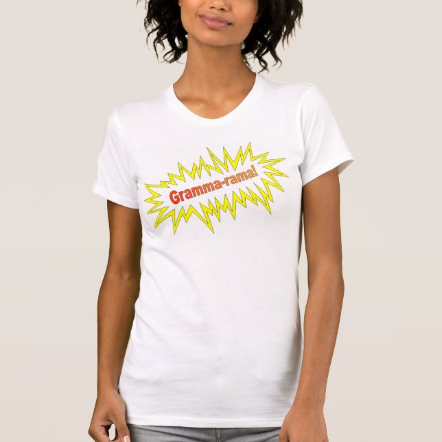 Grammarama T-shirt (Framsida)