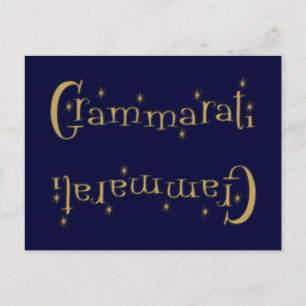 Grammaratti Vykort