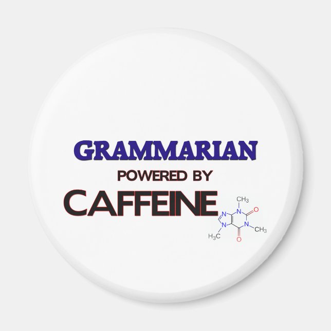 Grammarian med koffein magnet (Framsidan)