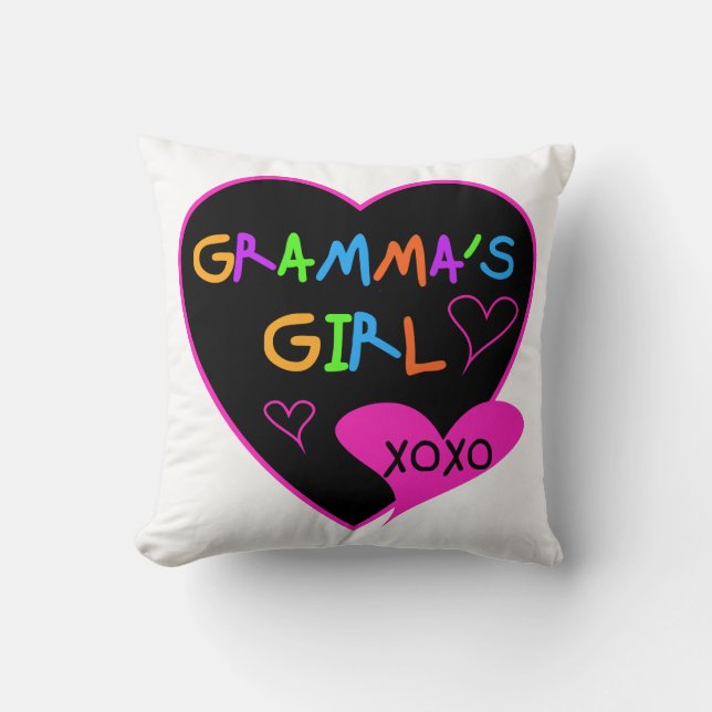 Gramma's Girl Tshirts, Mugg, Buttons, Caseser, hat Kudde (Framsida)