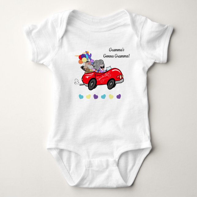 Grammas Gonna Gramma T Shirt (Framsida)