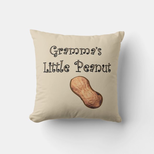 Grammas lilla Peanut Pillow Kudde (Framsida)