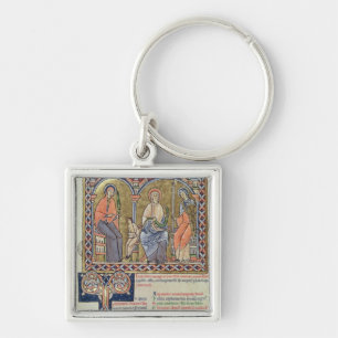 Grammatik, dialekt och retorik från 'Satyricon Fyrkantig Silverfärgad Nyckelring