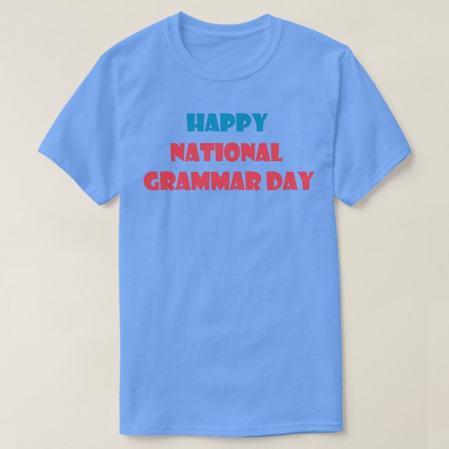 Grammatikdag 2021 1 t shirt (Design framsida)