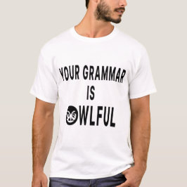 Grammatiken är ägare t shirt