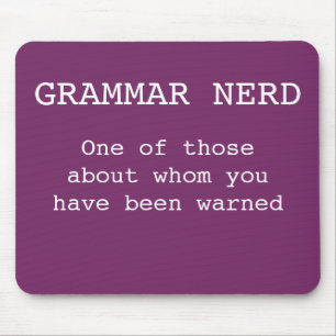 Grammatiknerdmusen vadderar musmatta