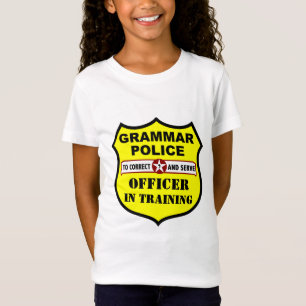 Grammatikpolisanpassadet lurar utslagsplatsen tee shirt